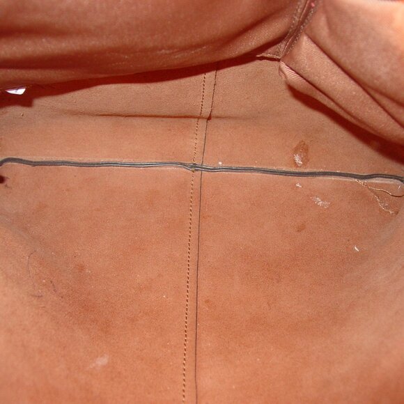 BANANA REPUBLIC Effortless $98 Tan Leather Everyday Tote Bag - Picture 5 of 6